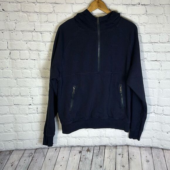 Merrell Scout Hoody Hoodie Quarter Zip Black size S Small JMS26323 - Picture 1 of 9